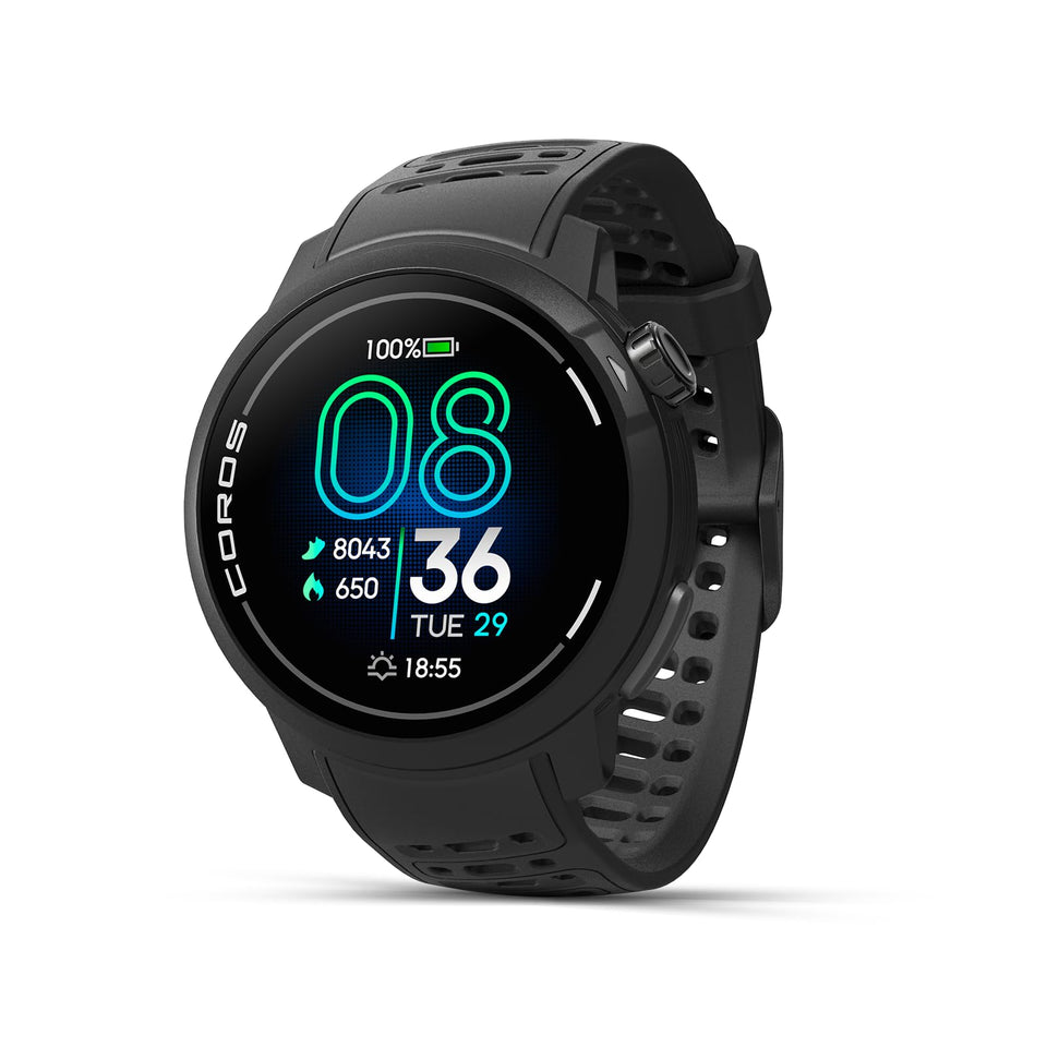 COROS PACE Pro with vivid AMOLED display for bright outdoor visibility