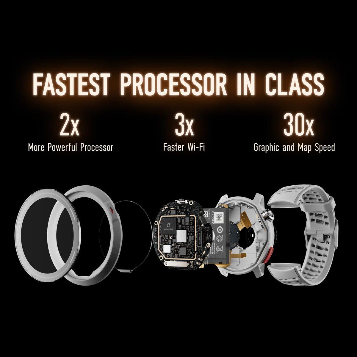 COROS PACE Pro long battery life supports multi day use between charges