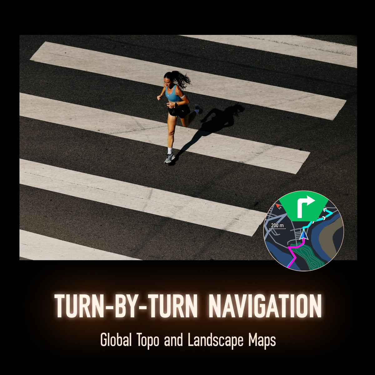 COROS PACE Pro navigation route planner creates custom routes for easy guidance