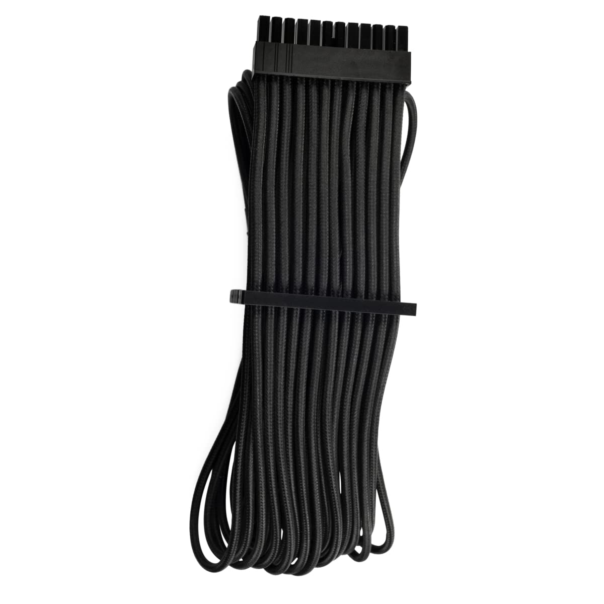 Corsair installed cables inside PC demonstrating tidy airflow benefits