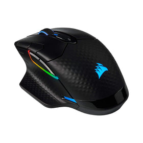 Corsair Dark Core RGB PRO SE front view highlighting ergonomic grip for precision