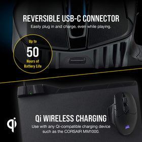 Corsair Dark Core RGB PRO SE SLIPSTREAM wireless for low latency gaming