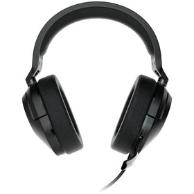 Corsair HS55 omni-directional microphone closeup showing clear voice pickup benefit