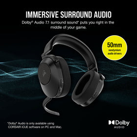 Corsair HS65 aluminum-reinforced-frame adds durability during extended play