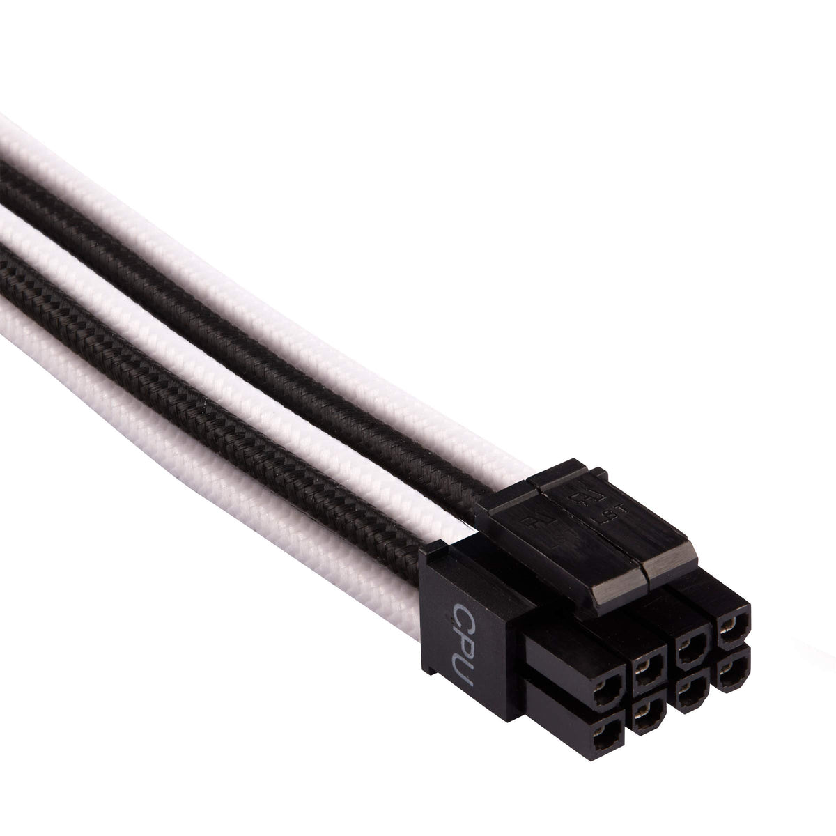 Corsair inline capacitors on PSU cables ensure clean power delivery