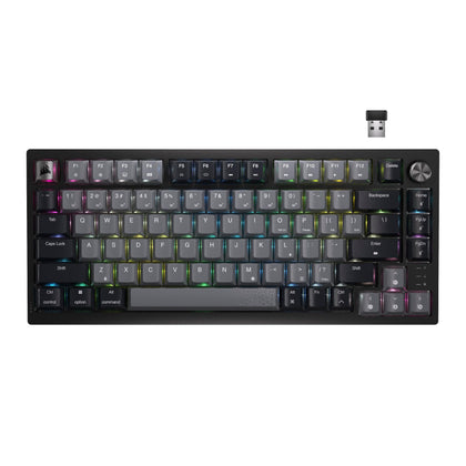 Corsair K65 Plus Wireless front view for compact desk setup and gaming