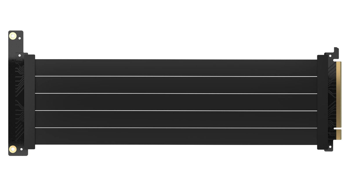Corsair Premium PCIe 4.0 extension cable 90 degree connector reduces cable strain during installation