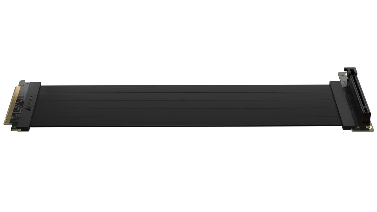 Corsair Premium PCIe 4.0 extension cable case-friendly length supports tidy builds