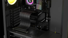 Corsair Premium PCIe 4.0 extension cable ready for vertical GPU installs in many cases