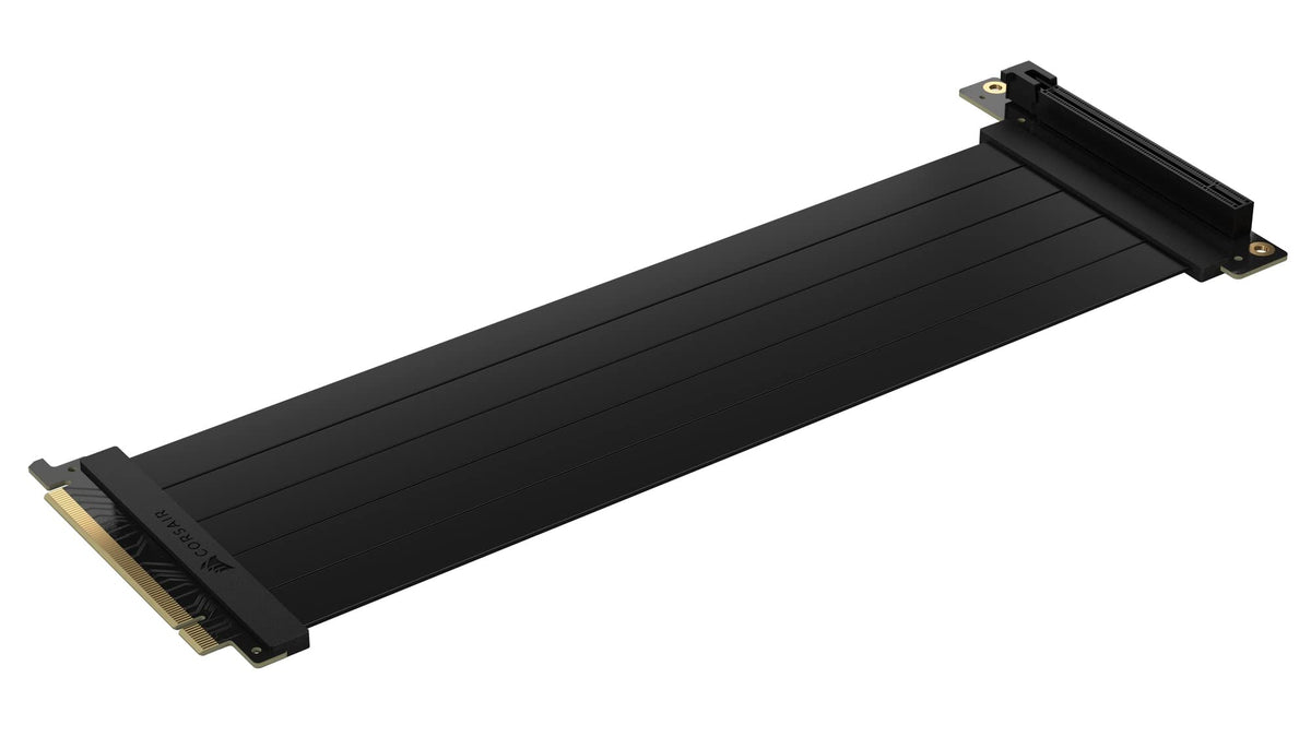 Corsair Premium PCIe 4.0 extension cable EMI shield eliminates interference for stable performance