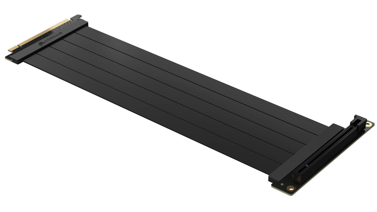 Corsair Premium PCIe 4.0 extension cable vertical GPU compatibility for compact cases