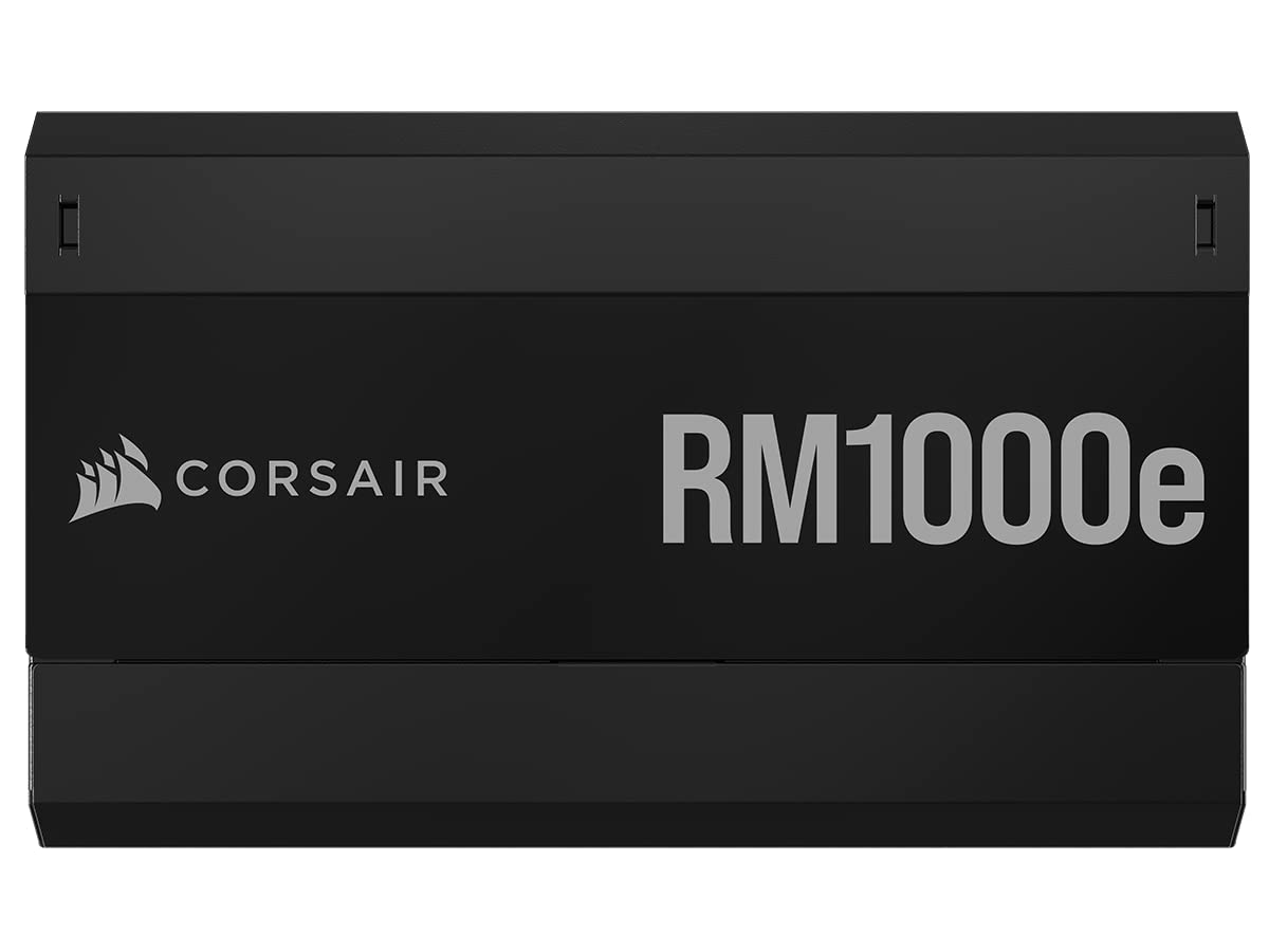 Corsair RM1000e dual EPS12V connectors support high-demand gaming rigs.