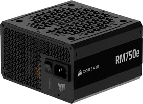 Corsair RM750e power supply unit for quiet, dependable performance.