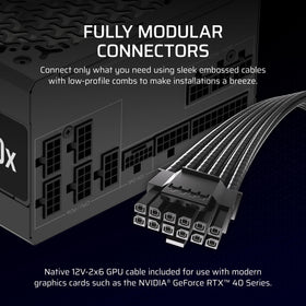 CORSAIR RM850x Renewed ATX 3.1 compatibility supports current hardware
