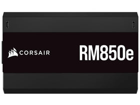 Corsair RM850e ATX 3.0 PCIe 5.0 readiness enables future-proof hardware connections.