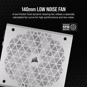CORSAIR RM850x Shift uses Japanese 105°C capacitors for reliability.