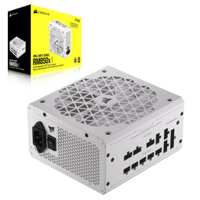 CORSAIR RM850x Shift side interface cables organized for easy reach during builds.