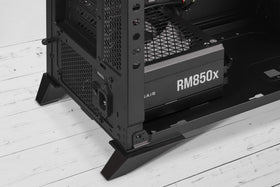 Corsair RM850x renewed packaging highlights tested-for-previous-use status and value.