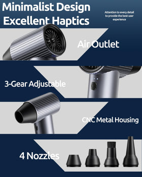 COSANO ergonomic non-slip grip for comfortable use during extended cleanings.