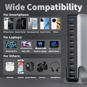 COSCTOR label close-up with certifications reassuring safe charging protection