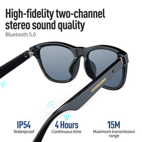 COSMOING polarized lens close-up blocking glare for safer sight