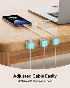 Costop 8-pack in home desk setup shows tidy cables and easy access