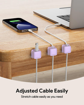 Costop adhesive magnetic cable holder with no-residue pad