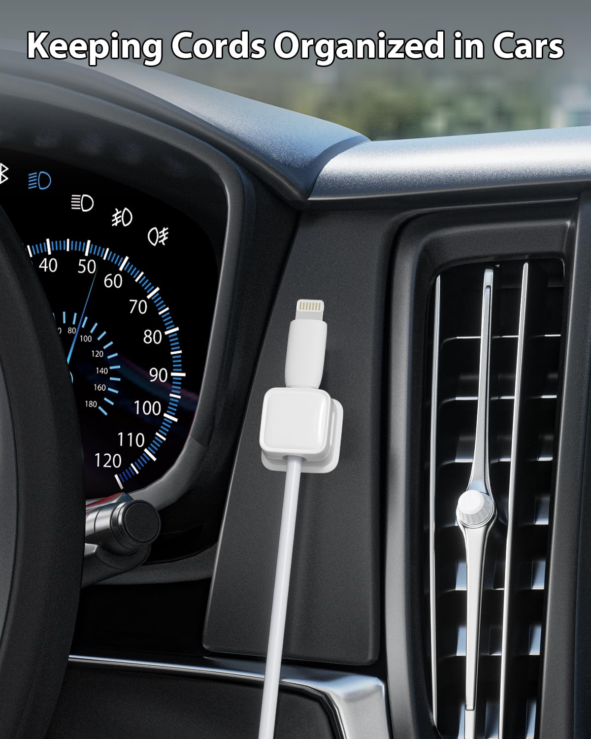 Costop magnetic-lock design prevents slipping of cables during daily tasks.
