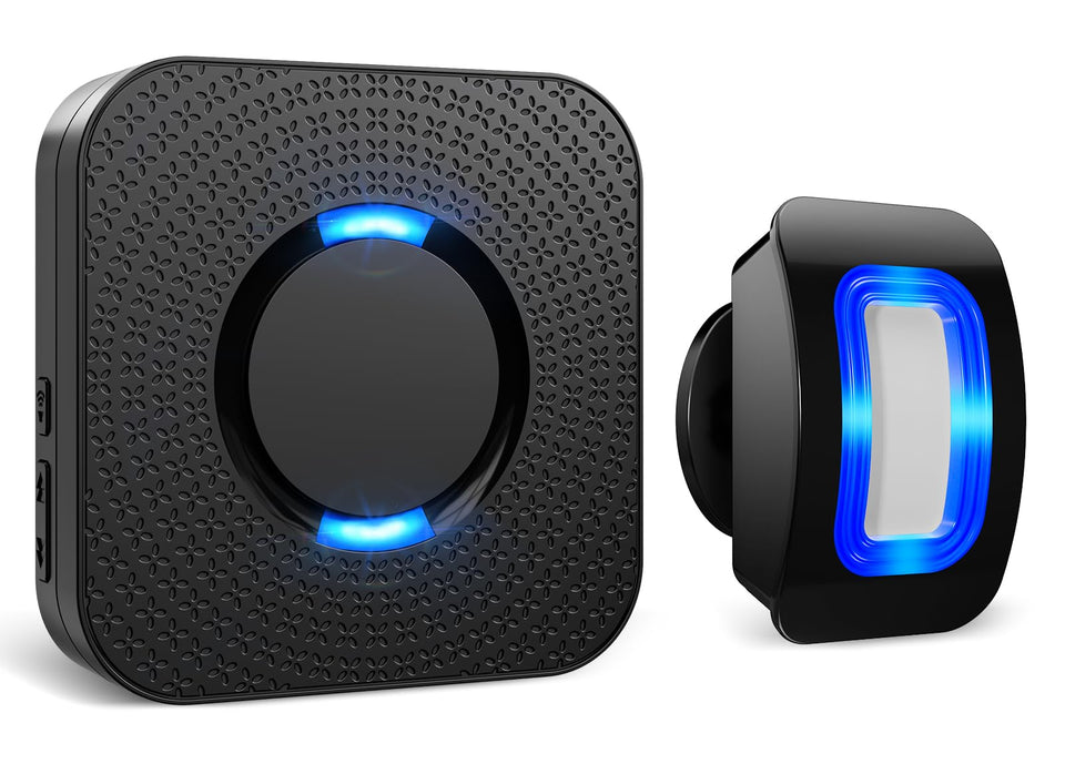 COTINSE front view of receiver and motion sensor showing easy setup and quick alerts