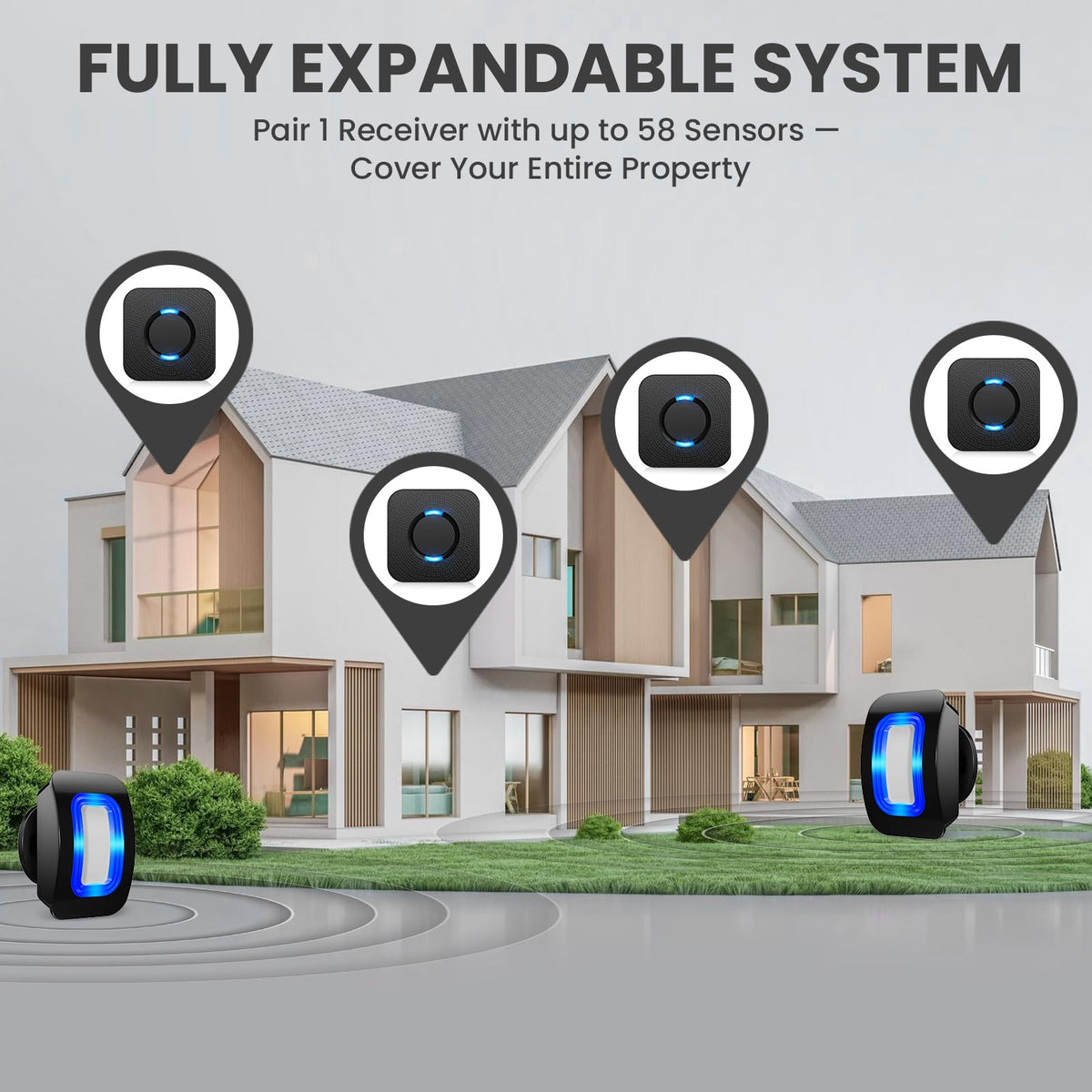 COTINSE sensor side profile with mounting screw illustrating simple installation