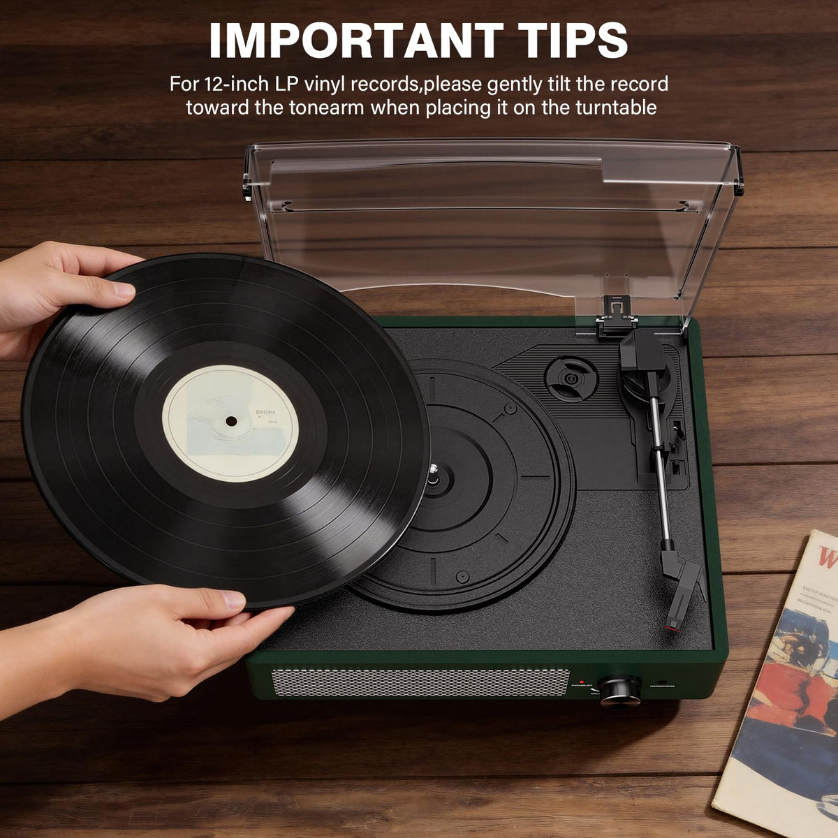 Cotsoco Emerald Green removable cover highlights dust protection and easy storage.