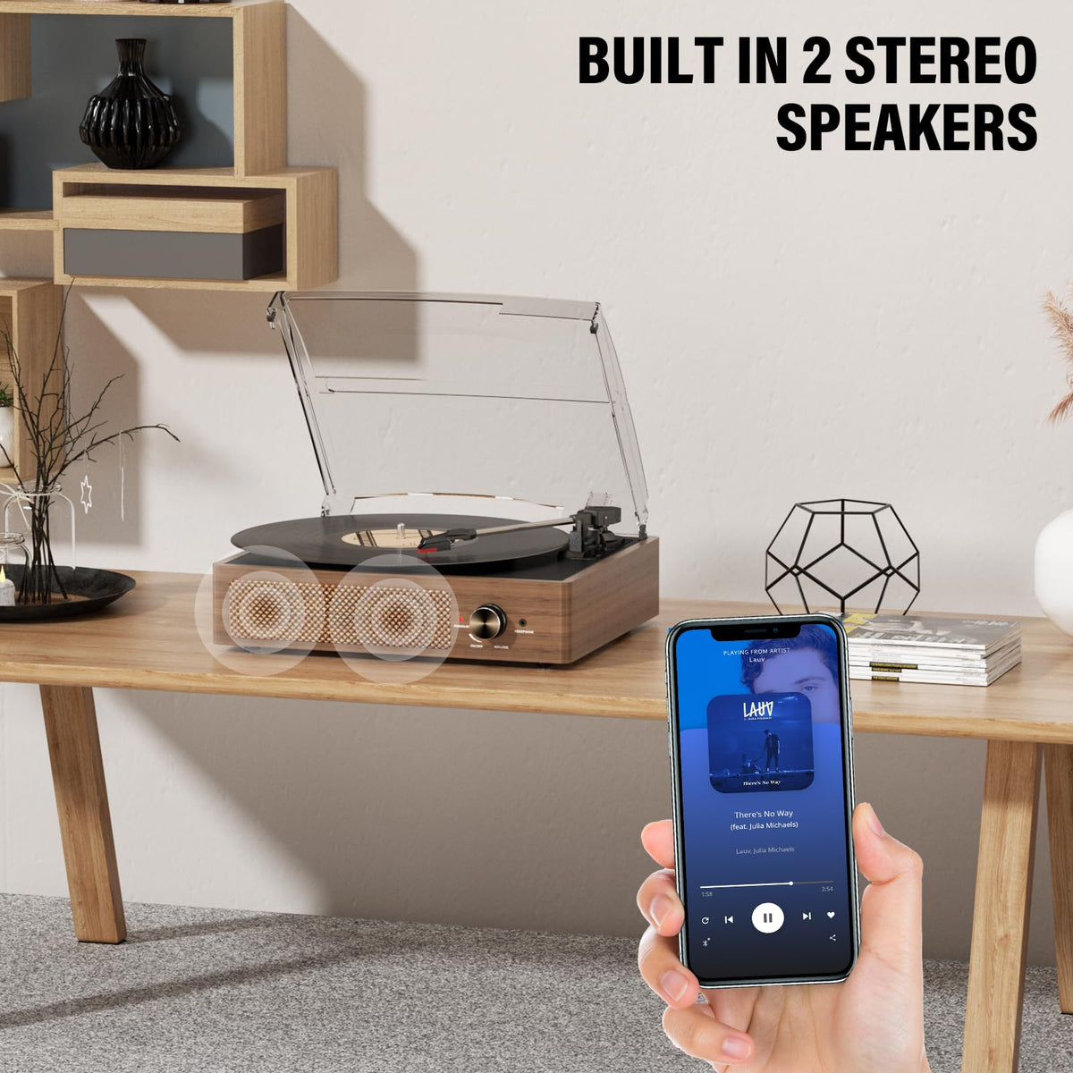 cotsoco size comparison next to vinyl sleeve demonstrating compact portability