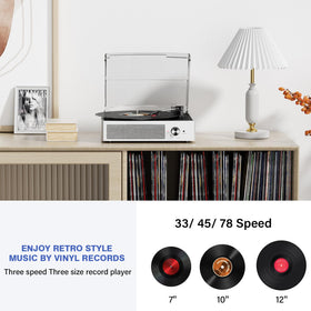 cotsoco speaker and control panel displaying built-in stereo speakers and easy controls