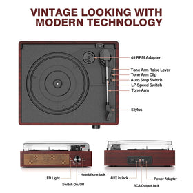 Cotsoco belt-drive tonearm for smooth playback