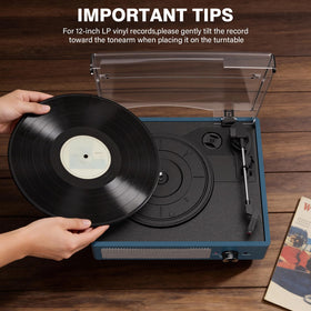 Cotsoco gift-ready vinyl player appealing to music lovers and new collectors