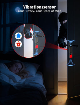 CountureMode flashing LEDs and vibration alert signaling detected suspicious devices