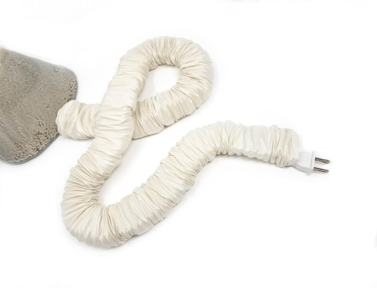 COVER EASE slide-on tube installation enables quick cord tidying.