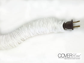 COVEREase silk-like fabric texture for tidy cord management