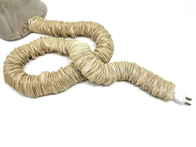 COVER EASE DECORATIVE CORD COVERS close-up faux silk texture highlighting elegant finish