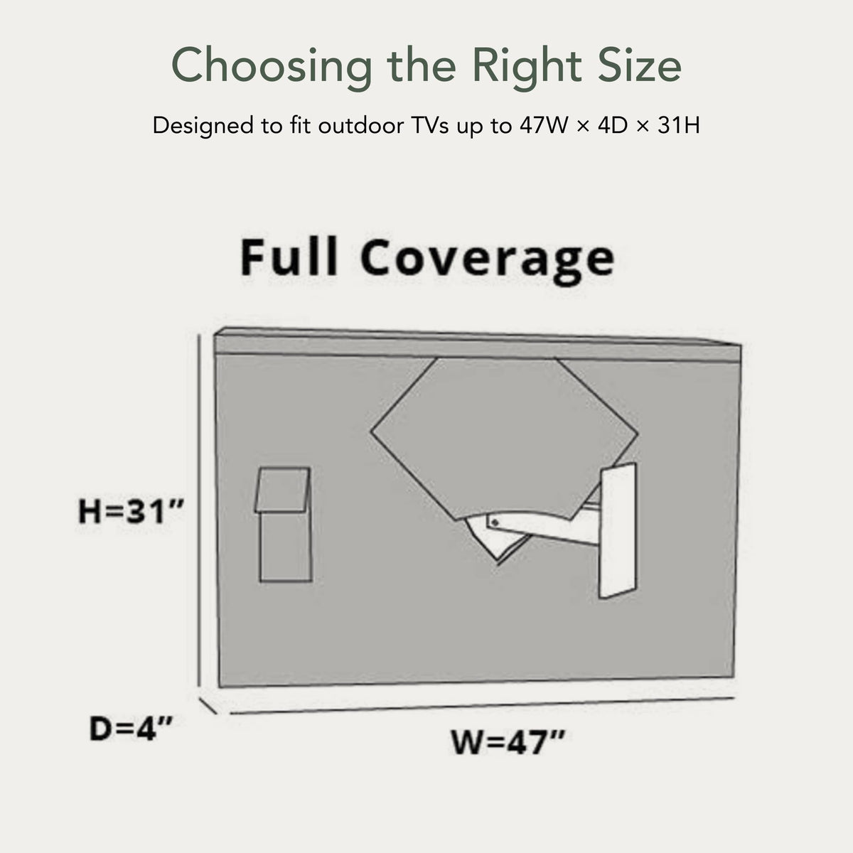 Covermates rear pocket detail storing remotes for secure outdoor convenience