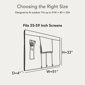 Covermates image of built-in remote pocket storing remote for convenience
