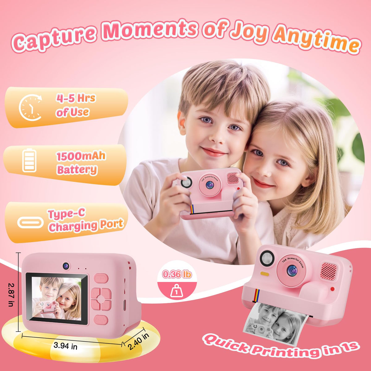 Cowilax printed photo example, crisp color print for keepsakes