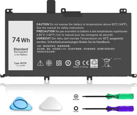 COWOOGMZ 357F9 battery for Dell Inspiron 15-7000