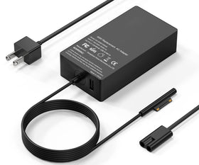 COWOOGMZ 65W Surface Pro Charger front view for fast charging at home