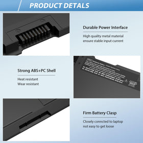 COWOOGMZ CM03XL battery cell layout with robust internal design