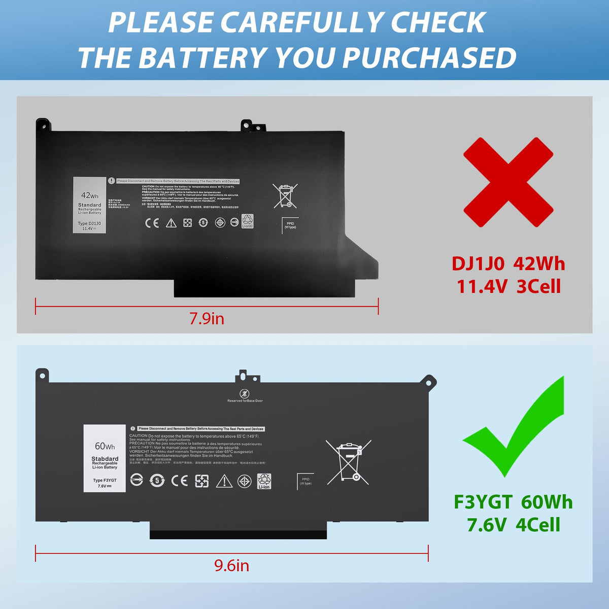 COWOOGMZ F3YGT side connector close-up highlighting plug‑and‑play compatibility.