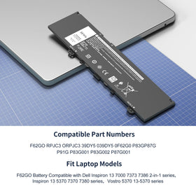 COWOOGMZ F62GO certification marks show CE/FCC/RoHS safety standards.