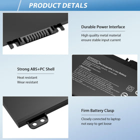COWOOGMZ HT03XL battery with user manual, clear guidance for replacement