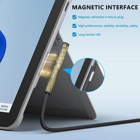 COWOOGMZ universal Surface charger desk setup with worldwide input