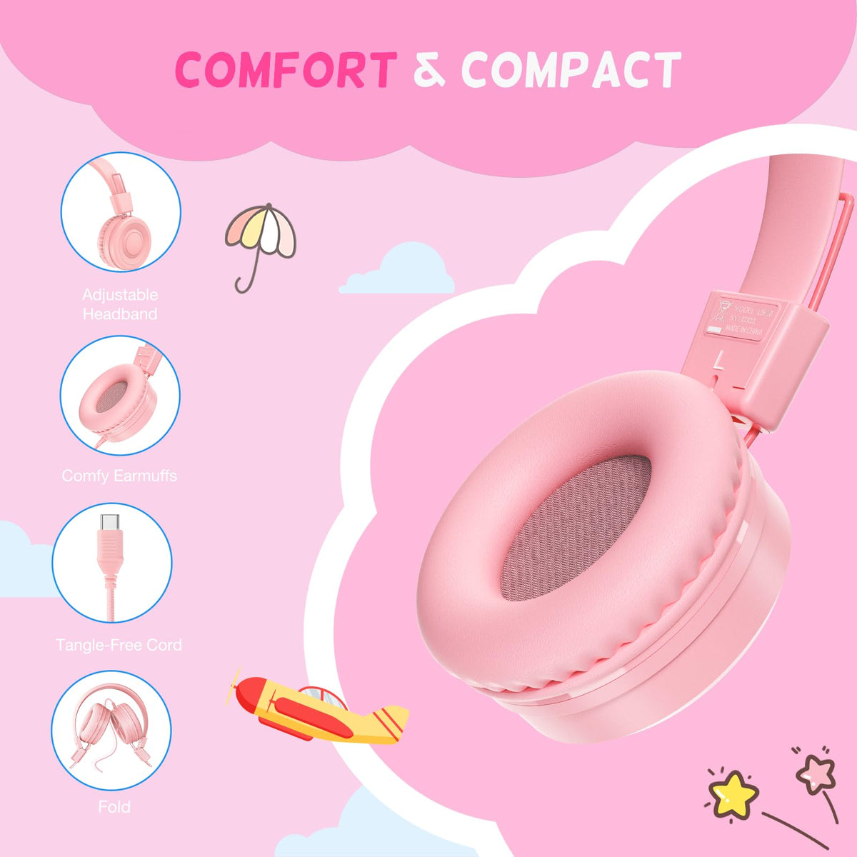 Cowyawn folded for travel compact foldable design for easy storage